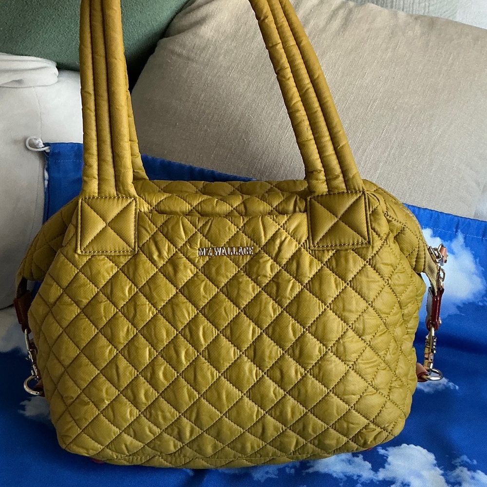 MZ Wallace small Sutton deluxe ocher